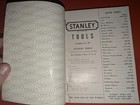 Stanley Tools Catalog No 34 C-1952 Edition Vintage Original Usa