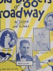 Painting The Clouds With Sunshine Sheet Music Gold Diggers Of Broadway Movie Vg 