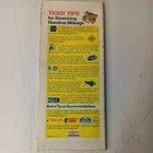 Vintage 1974 Exxon Eastern United States Oil Gas Service Station Road Map