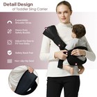 Toddler Sling Carrier Toddler Carrier Sling Easy To Use Baby Sling Hip Carrie   