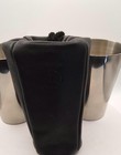 Rare Vintage Set Of Mercedes Travel Cup With Genuine Leather Pouch