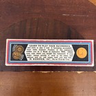 Vtg M  Hohners    old Standby    No  34b Harmonica In Original Box Key Of C 