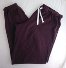 Victoria s Secret Vs Pink Lightweight Lounge Sweat Pants Maroon Burgundy Xs