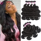Unice Brazilian Body Wave Bundles Human Hair Extensions Virgin Hair Weaves Wefts