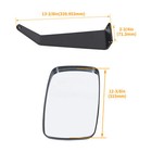 Left right Rear Mirror For John Deere 5000   6000 Series Tractors  dm2455000