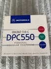 Vintage 1995 Motorola Microtac Dpc550 Flip Cell Phone Complete Box Charger