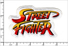 Vintage Street Fighter Embroidered Iron On Patch     Arcade Video Game Patch