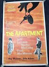 The Apartment Movie Poster 1960 Jack Lemmon Shirley Maclaine Billy Wilder 54x36