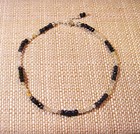 Beautiful Sterling Silver Iolite   Quartz Anklet Ankle Bracelet F102