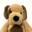 Princess Soft Toys Plush Dog Brown 2 Toned Eye Patch Bean Bag Stuffed Animal 