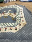 Vintage Goose Geese Chair Cushion Pad Cottage Core 