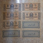 Lot Of 75 Confederate   State Civil War Currency  facsimile  Mixed Denomination