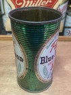 Pabst Blue Ribbon Ale Flat Top Beer Can Green Milwaukee Wi Rare Can