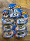 Hot Wheels Star Wars 1 64 Diecast Car Lot Of 9 Chewbacca Han Solo R2-d2 C-3po