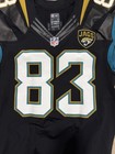 Ben Koyack Nike Nfl Jacksonville Jaguars Game Worn Jersey Black  83