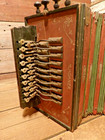 Vintage Antique Rare Hohner Wooden 2 Row Accordion