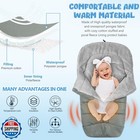 Universal Baby Footmuff For Strollers stroller Cover For Winter With Hooded D