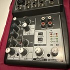 Behringer Xenyx 502 Mic Preamp 5-input 2-bus Audio Mixer W  Ac Adapter