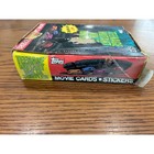 Vintage 1990 Topps Teenage Mutant Ninja Turtles Movie Cards Stickers Display Box