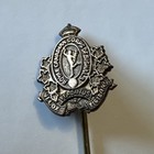 Vintage Royal Canadian Corps Of Signals Stick Pin Gold Tone Collectible 