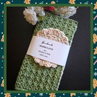        Set Lot Of 2 Handmade Crocheted Cotton Dish wash Cloths   Face Scrubbie     