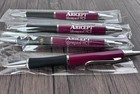 Lot Of 4 Aricept Medical Drug Rep Pharmaceutical Promo Pen Heavy Metal Ad New 