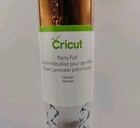 Cricut Party Foil 2 Sheets Solid   Holographic Sparkle 12  X 48  Orange
