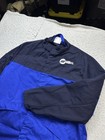 Nwot Men   s Miller Indura Cloth Welding Jacket 258095 Sz L Black blue