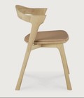 Ethnicraft Bok Dining Chair Oak Sienna  Leather  51483   new In The Box 