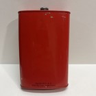 Antique Dupont Superfine Ffg Gunpowder Tin Flask 1924 Wilmington Super Clean