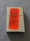 Vintage 2002 Budweiser Beer Bottle Cap Brewery Fresh Zippo Lighter Unused Rare