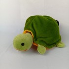 Beleduc Green Turtle Tortoise Hand Puppet Plush 10 Inch Stuffed Animal Toy