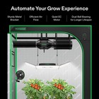 Vivosun Aerozesh G4 4   195 Cfm Inline Duct Fan W e12 carbon Filter   8  Ducting