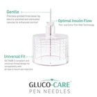 Gluco-care Pen Tips 32g X 4mm  Universal Fit  100 bx  Sterile  Comfort
