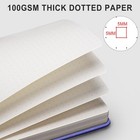 Bullet Dotted Journal - 320 Numbered Pages Dot Grid Notebook A5 Thick Journal   