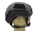 Gentex Ach Mod High Cut Gunfighter Army Combat Helmet Ranger Green black Shroud