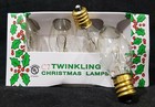 C-7 Twinkle Clear Replacement Bulbs note 1-2026 Will Be Single Bulbs In Bubbles