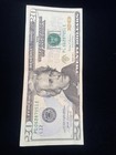  20 Twenty Dollar Bill 2017 Print Error High Seal And Serial Number 