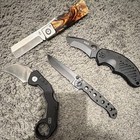 Crkt   5 11 Mixed Lot 4 Tactical Folding Pocket Knives Plain serrated