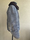 Wwii German Luftwaffe Flight Jacket Original  Blue Cotton-fur Lined  Fits 39-40