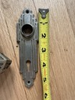 Art Deco Antique Door Knob And Door Plate Set