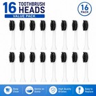 16 Replacemen Toothbrush Heads For Philips Sonicare C2 C1 C3 Snap-on Compatible