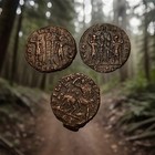Lot Of 3 Genuine Ancient Roman Coins - Constantine Era 307-350 Ad - C00401