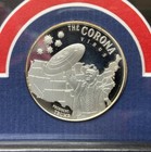 Rare Framed 2020 Highland Mint Trump Covid Shield Silver Coin Limited Edition
