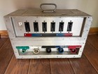 Paskal 100a 120 208v 3 Phase Distro Box Cam-lok Pass Thru 6 Bates 3x 20a Edison