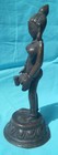 Rare 19 Th Century Bronze Statue Hindu Goddess Parvati