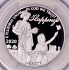 2020-w  100 1 Oz American Platinum Eagle    happiness    Pcgs Pr70 Dcam First Strike