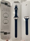    sealed    Apple Watch 44mm 42mm Authentic Genuine  Midnight Blue Band Steel Pin