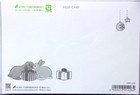 Rabbit Christmas Tree Schinako Moriyama Postcard Made In Japan  Active Ltd 