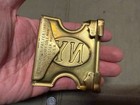 Original Spanish American War Us Army Krag Rifle Mills Ammo Belt Buckle-new York